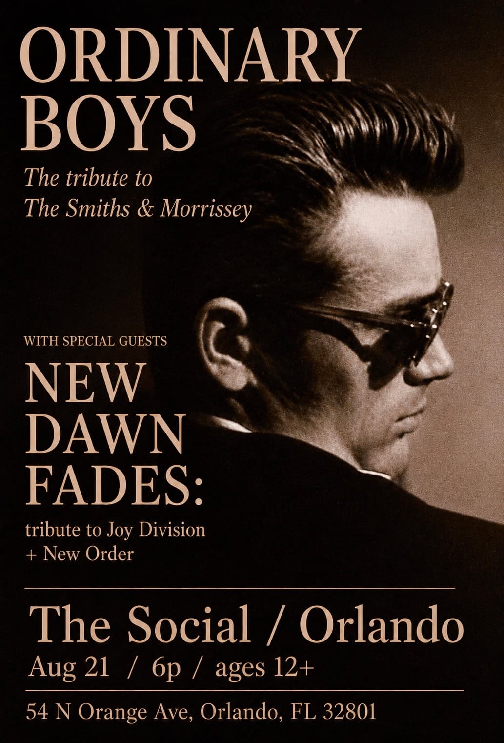 Ordinary Boys – The Tribute to The Smiths & Morrissey at The Social