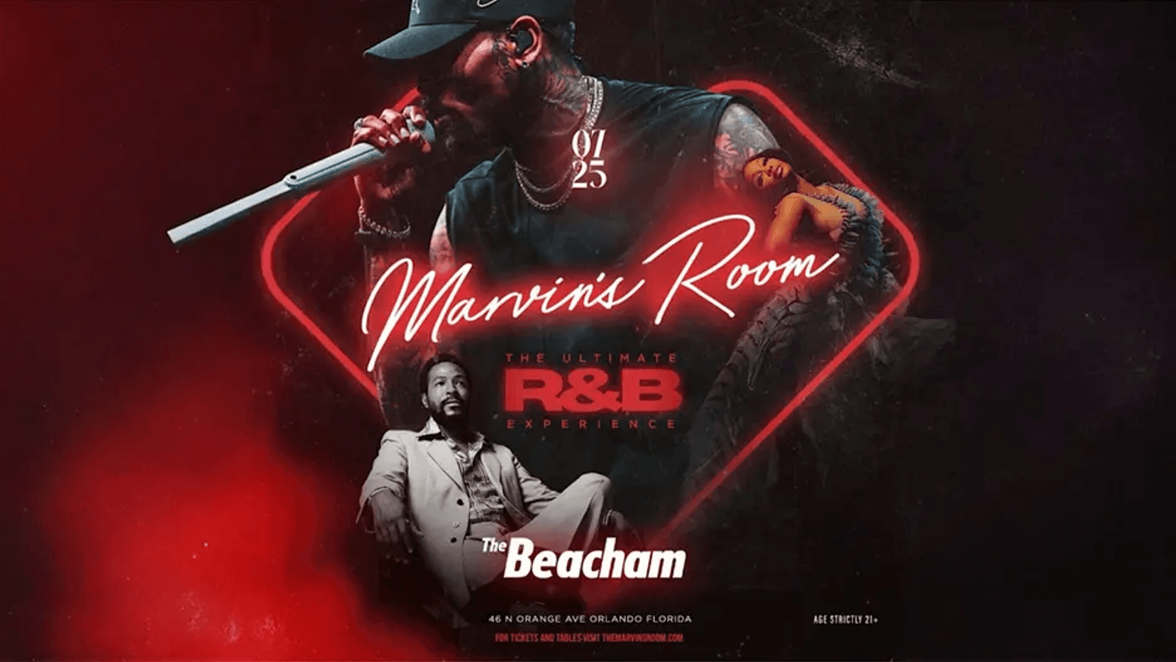 Marvin’s Room (The Ultimate R&B experience) at The Beacham
