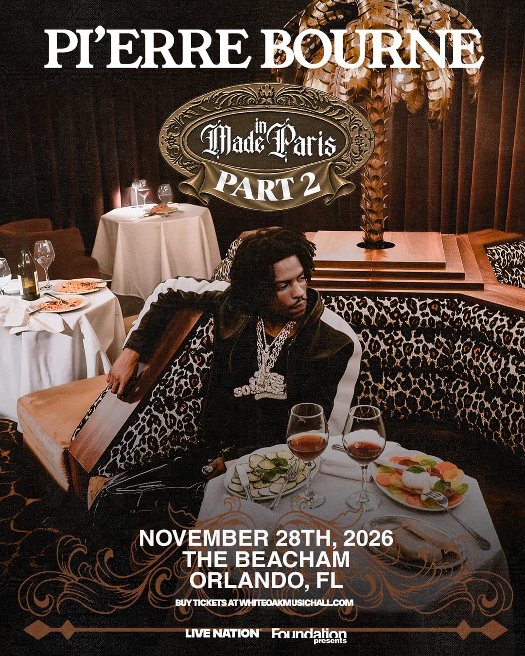 Pi'erre Bourne - MADE IN PARIS at The Beacham
